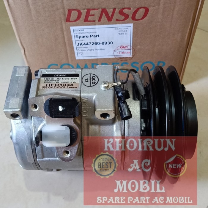 Compresor Kompresor AC Mobil Isuzu Panther Kapsul - Touring Lengkap DENSO Original