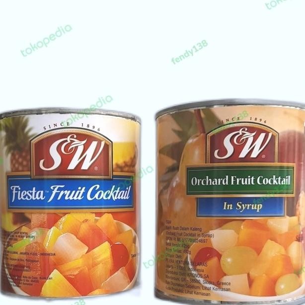 

Sw / S&W Fiesta/Orchard Fruit Cotail In Syrup (Buah Kaleng Segar)