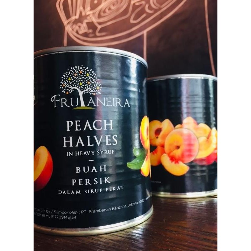 

Buah Persik Kaleng Frutaneira Peach Haes 820Gr