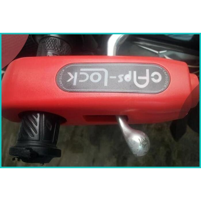 grip lock pengaman motor gembok stang anti maling AEROX 155 NMAX XMAX