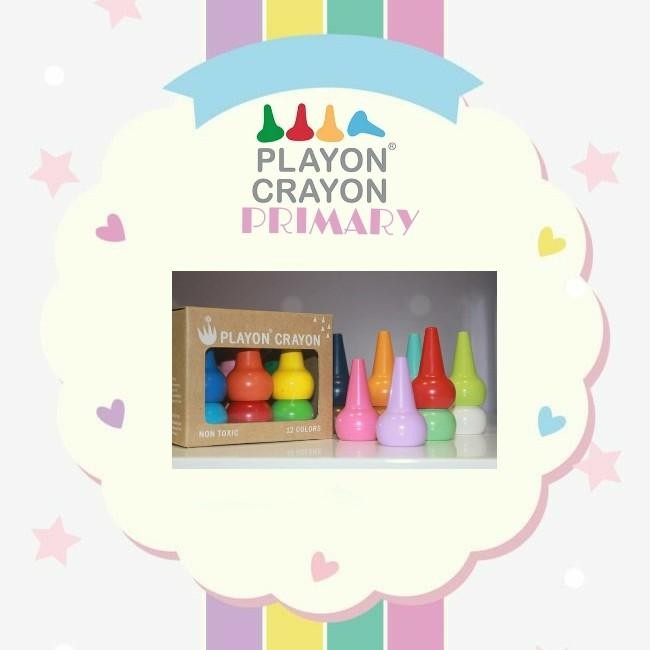

Playon Crayon Primary Color 12 Pcs