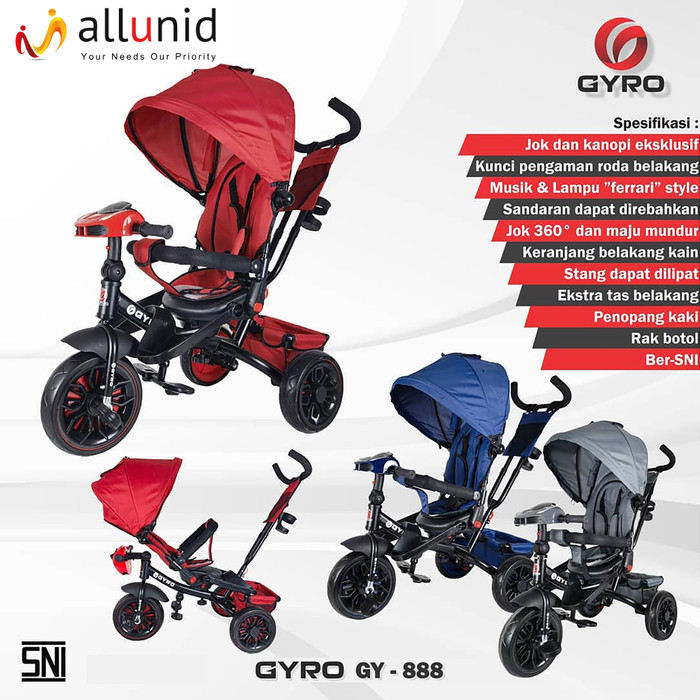 Sepeda Stroler Anak GYRO 888