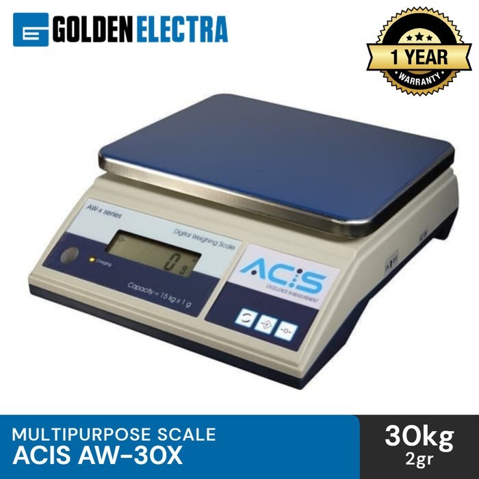 

Timbangan Digital 30kg ACIS / AW-30X, Multi Purpose Scale