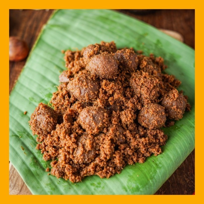 

Rendang Daging Sapi Tumbuk - Rendang Gadih - Spicy