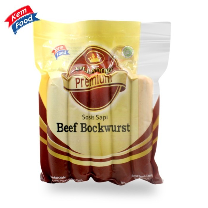 

Sosis Sapi Bockwurst Villadorp 360 Gr