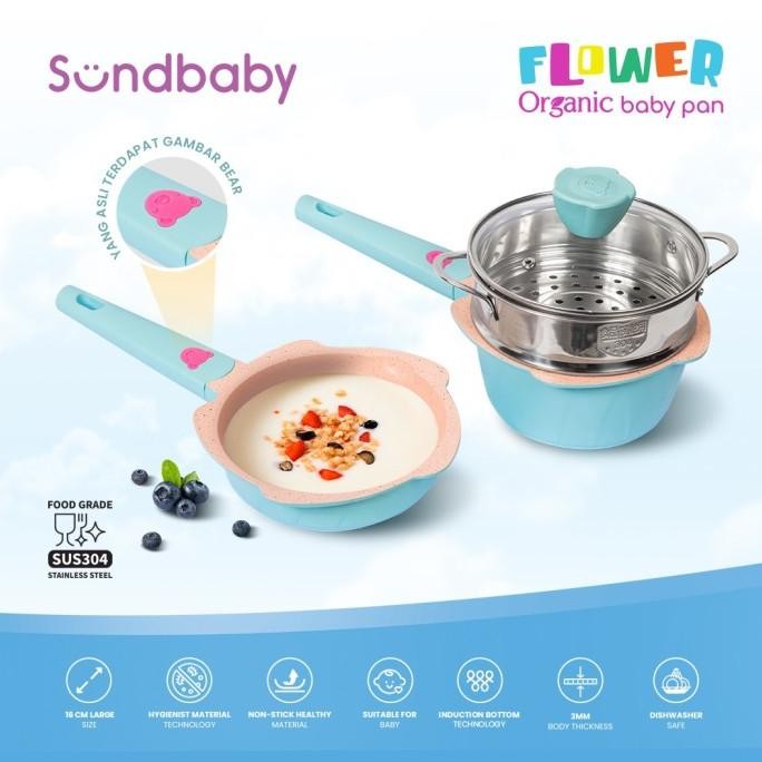 Sundbaby Flower Organic Baby Pan