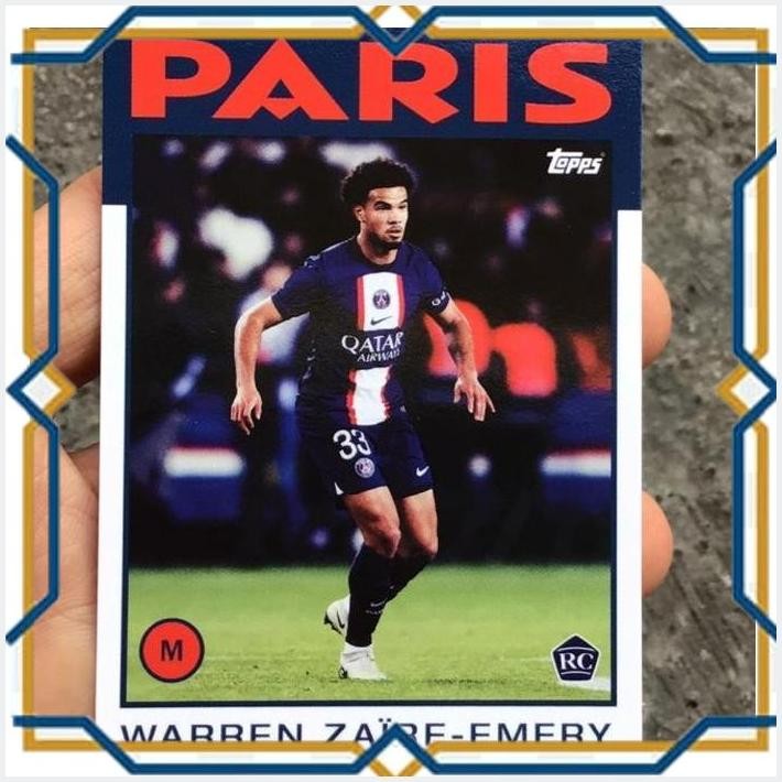 

[LIN55] WARREN ZAIRE EMERY TOPPS 2023