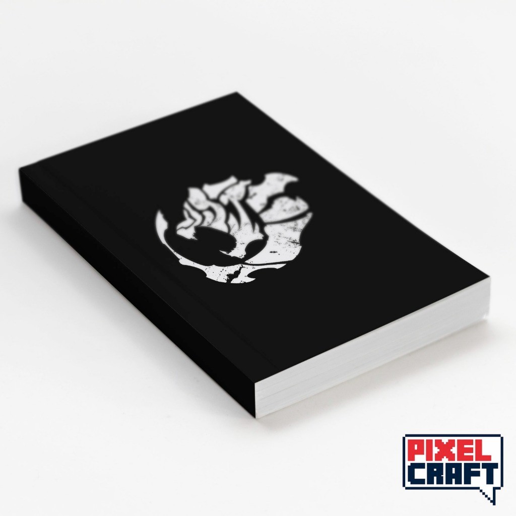 

Pocket Note Softcover A6 Anime SOLO LEVELING Motif White Tiger Guild BLACK