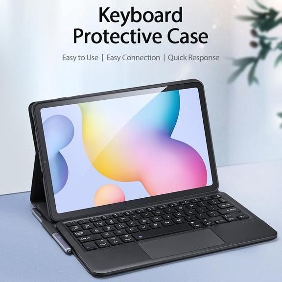 TERBARU - SAMSUNG TAB S6 LITE DUX DUCIS KEYBOARD CASE ORIGINAL