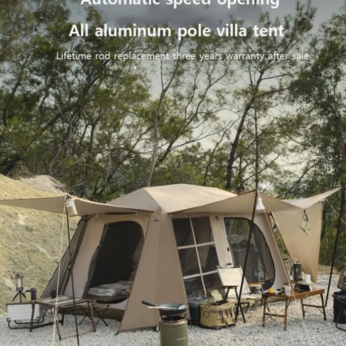 BEBAS ONGKIR - LANDWOLF DRASOUL Villa 13 Automatic Tent Otomatis Tenda Outdoor