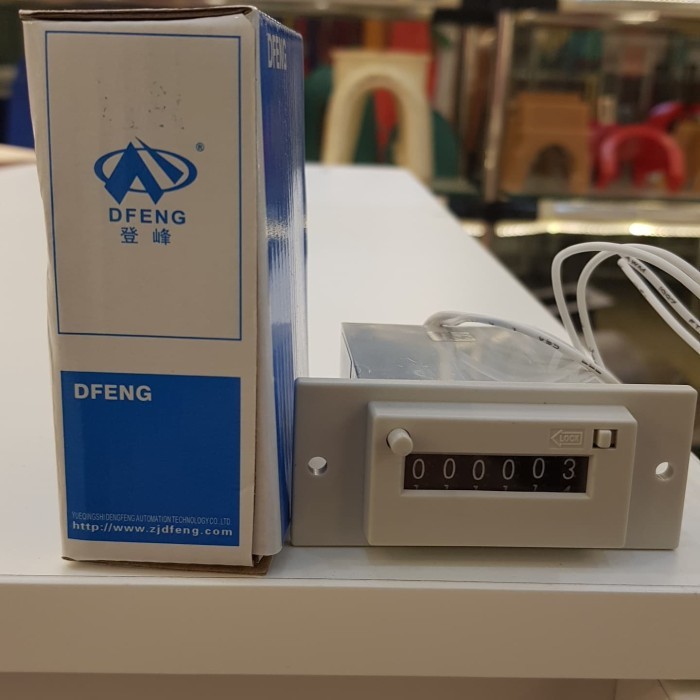 Terbaru Timer Counter Analog 6 Digit Cks6-Ywk 220V