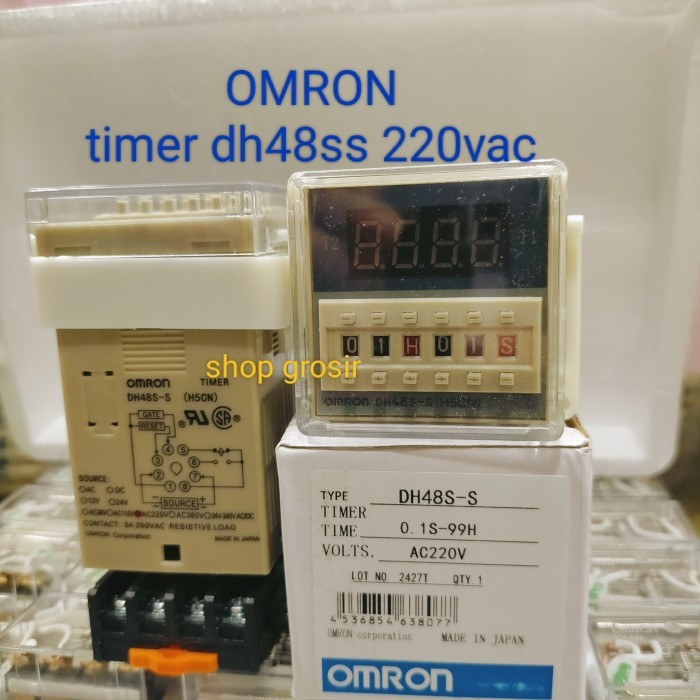 Promo Timer Digital Omron Dh48S S Digital