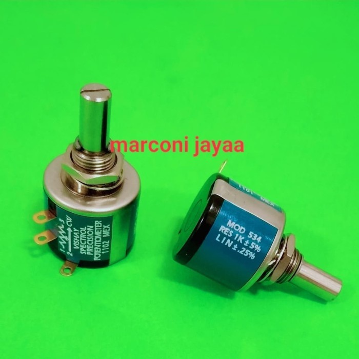 Terbaru Potensio Vishay Spectrol Mod 534 Res 1K "10Turn' Ori