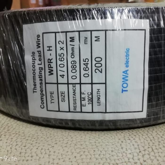 Terbaru Kabel Thermocouple Type R S Fibreglass
