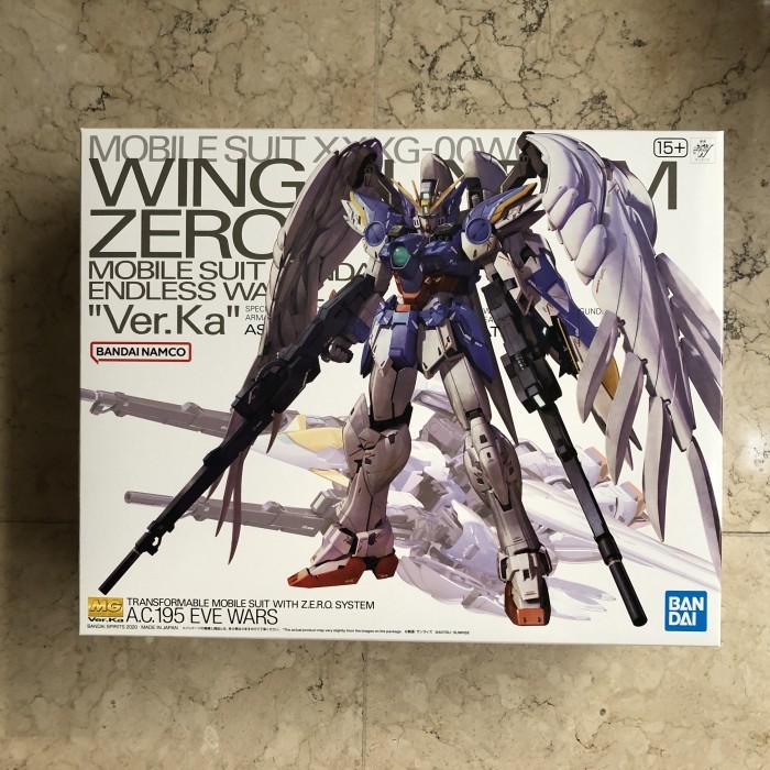 MG 1/100 Wing Gundam Zero EW Ver. Ka Bandai MIB