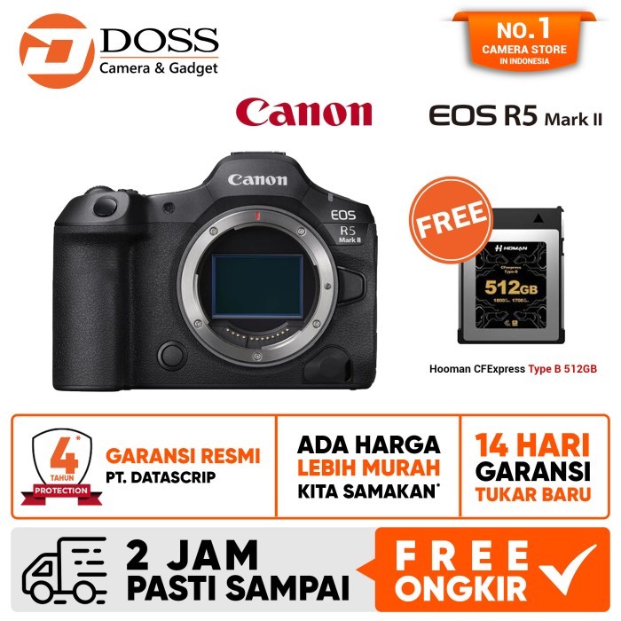 Canon EOS R5II Body Only Canon R5 Mark 2 EOS R5 II Mirrorless Camera