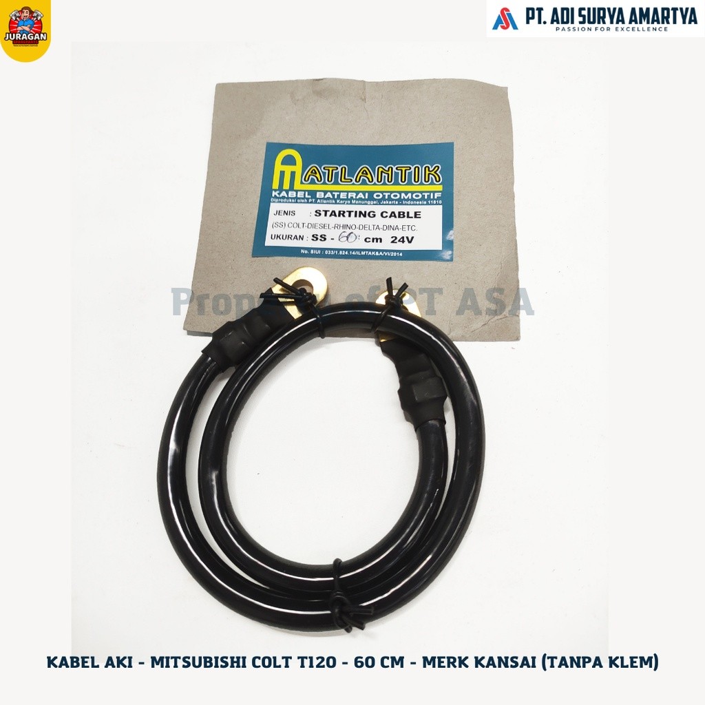 Kabel Aki Mitsubishi Colt T-120 Scb60 - Merk Kansai