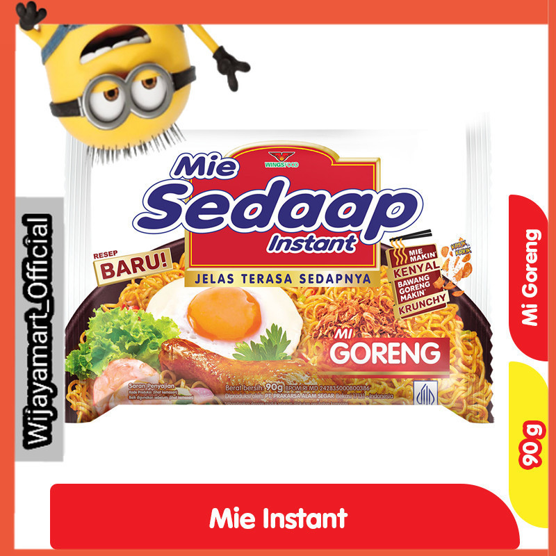 

Sedaap Mi Instan Goreng 90 g