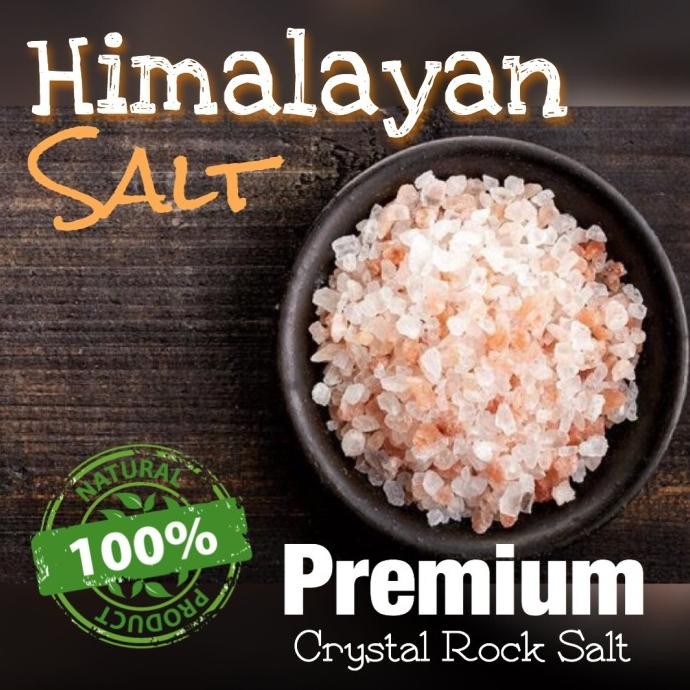 

terbaru garam himalaya natural pink himalayan salt crystal 1kg