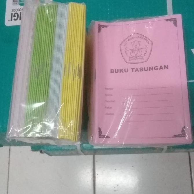 

Sale Buku Tabungan Siswa / Tabungan Sekolah Tebal Grosir Murah