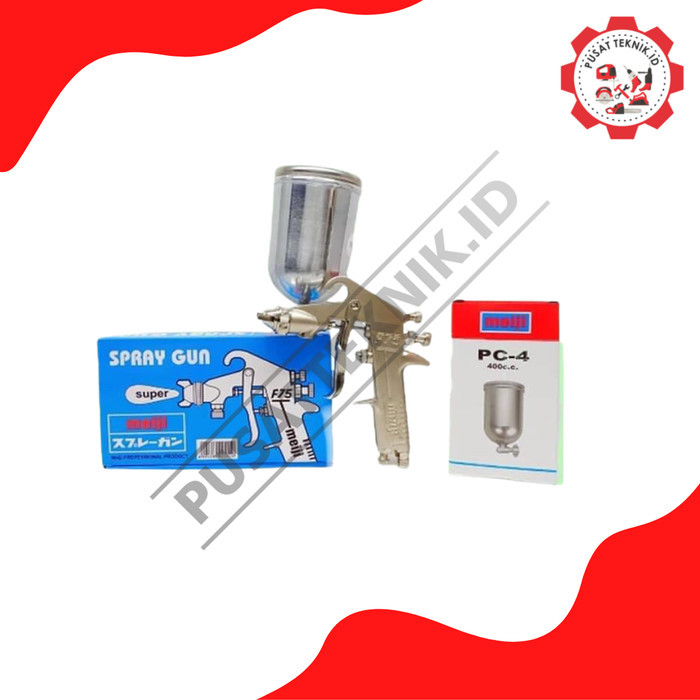 Spray Gun MEIJI F75G/Spray Gun Tabung Atas/Spray Gun Meiji F 75 G