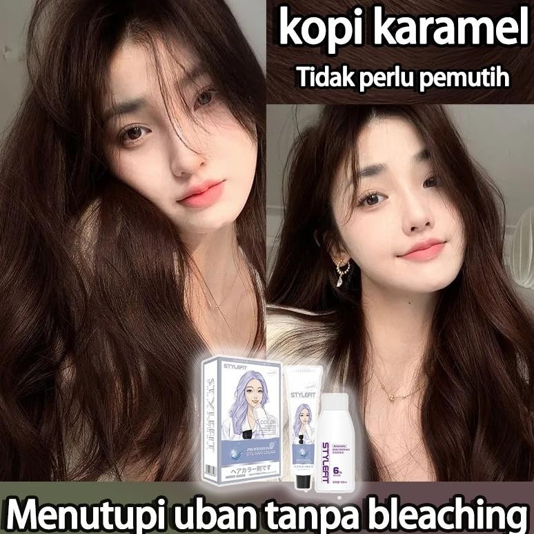 Cb - Style Fit Hair Color Pewarna Rambut Hair Color*200Ml Tidak Perlu Pemutih, Pewarna Rambut Alami 