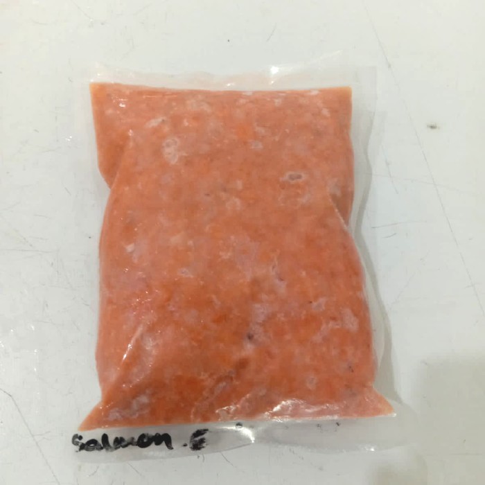 

Salmon Giling / Daging Tetelan Salmon Giling 500 Gram