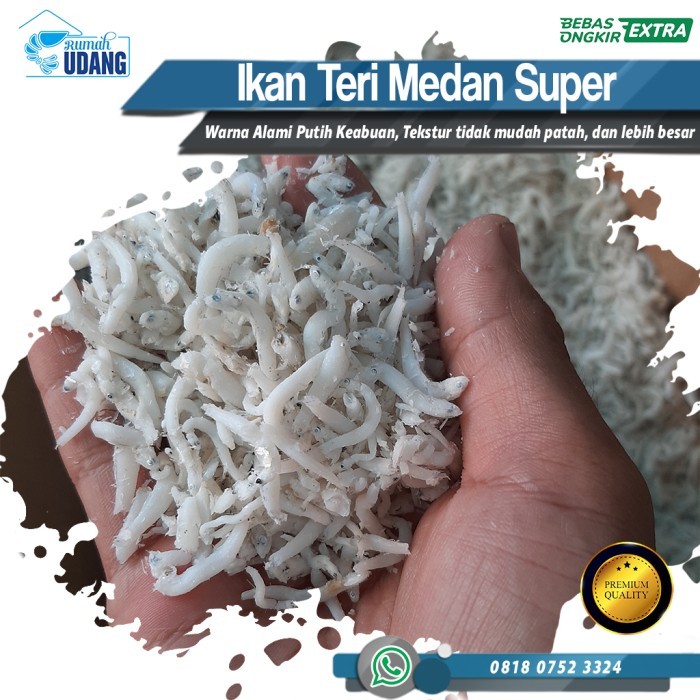 

Ikan Asin Teri Medan Super 250 Gr (Tanpa Pengawet)