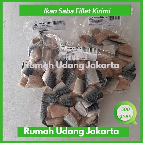 

Fillet Saba / Fillet Mackerel Pieces / Fillet Pack Isi 500 Gram