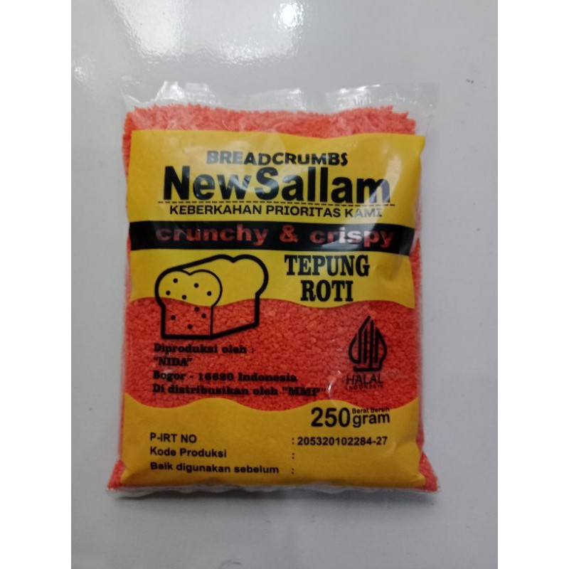 

Tepung Roti orange 250gram new sallam