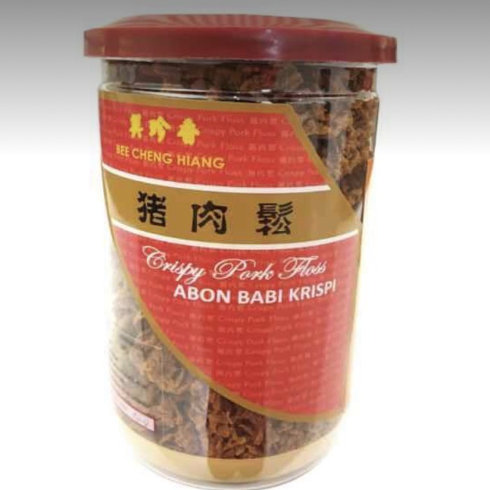 Bee Cheng Hiang Abon Babi Crispy Pork Floss Singapore 200 Gr