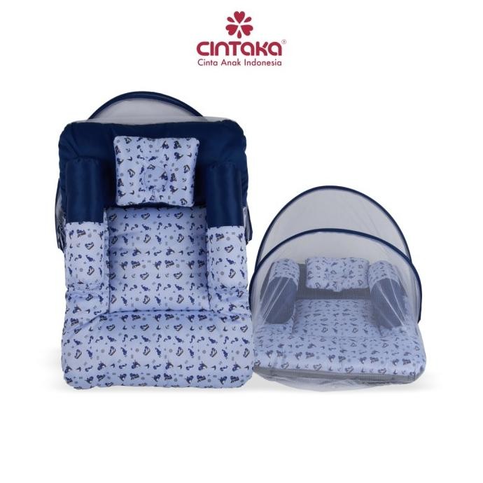 Cintaka Kasur Dakron Seri Seal Print + Kelambu - TCK2643