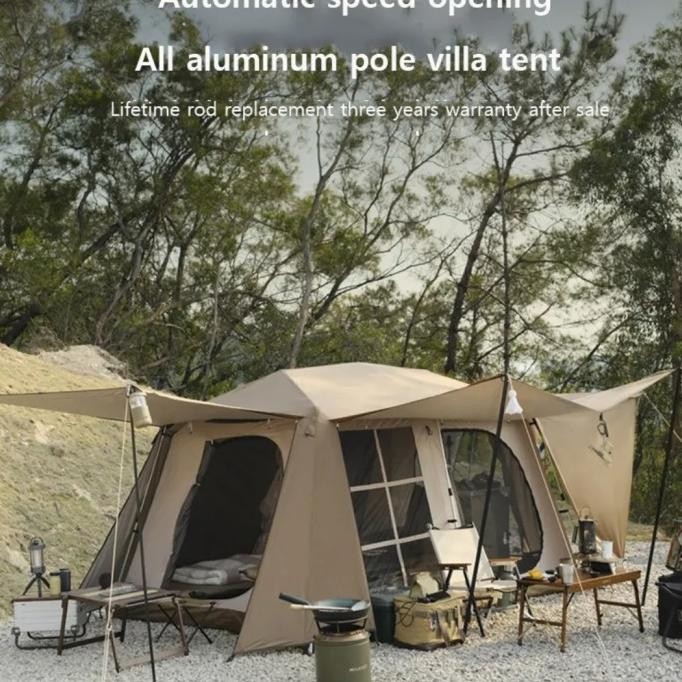 TERLARIS - LANDWOLF DRASOUL Villa 13 Automatic Tent Otomatis Tenda Outdoor