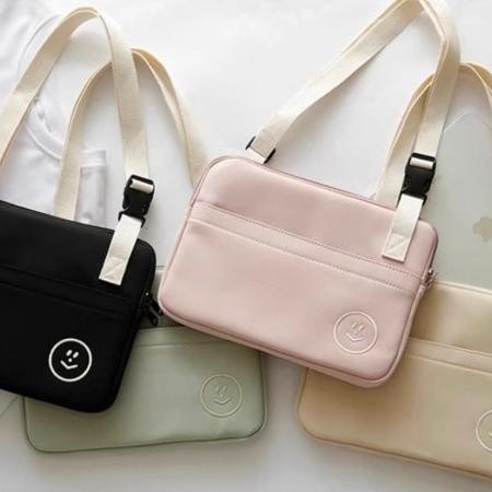 TERBARU - Tas Laptop ICIDU Sarung Tablet Android IPAD 10 inch - Hitam