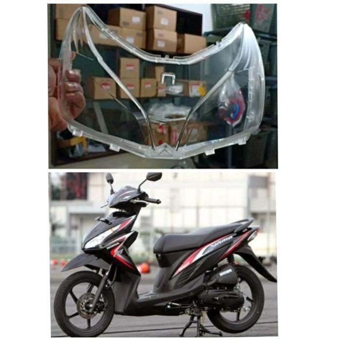 MIKA LAMPU KACA LAMPU DEPAN VARIO 110 FI LED REMOTE