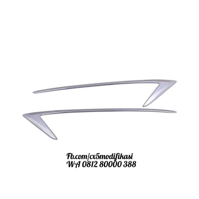 GARNISH CHROME REFLEKTOR CX5 CX-5 2017-2019 @CX5MODIFIKASI