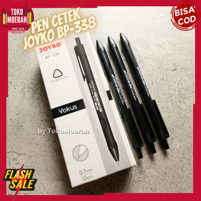 

Terbaru PULPEN CETEK JOYKO BP-338 PEN VOKUS OFFICE ALAT TULIS KANTOR BP 338 100% ori