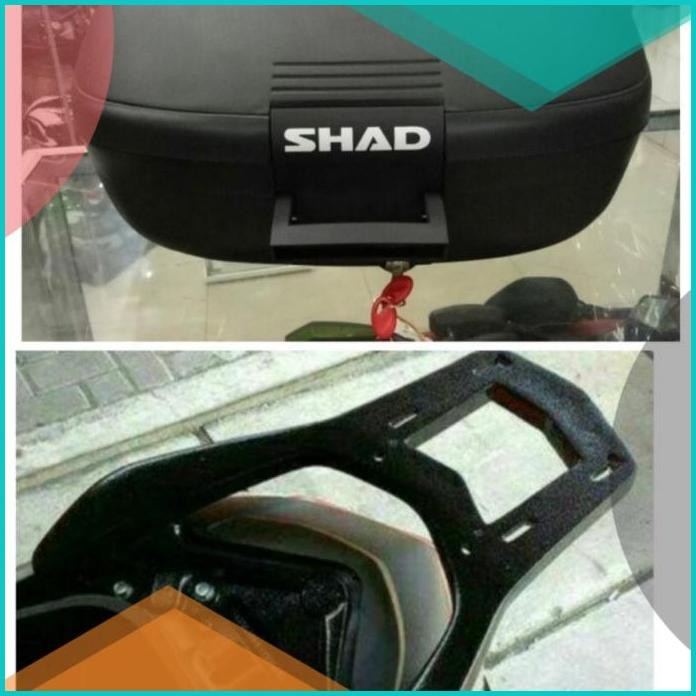 Box Shad Motor Nmax New / Nmax Old Paketan Tinggal Pasang Shad42 Orig