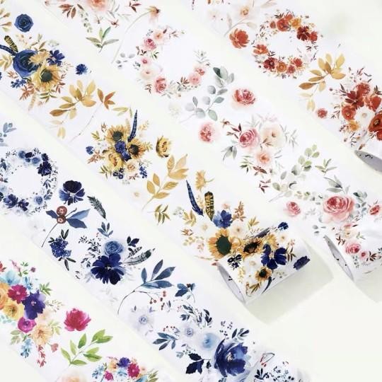 

Wt Seasonal Flower Pet Tape And Washi Tape