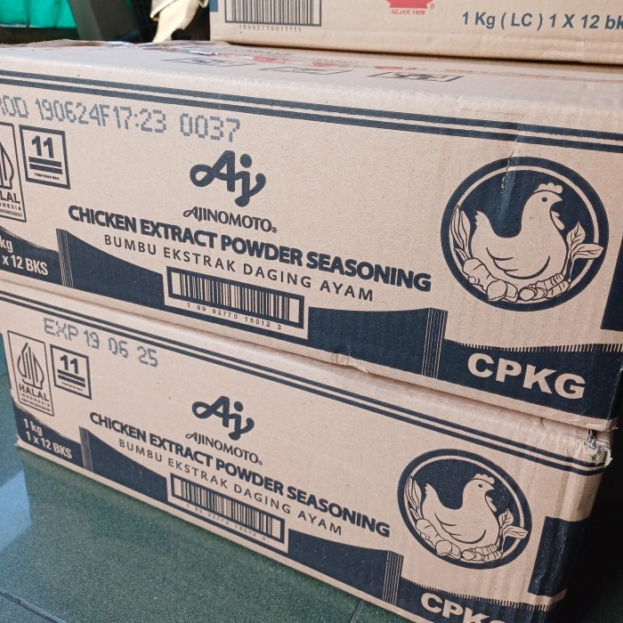 

Chicken Extract Powder Seasoning Ajinomoto 1 Kg Kartonan