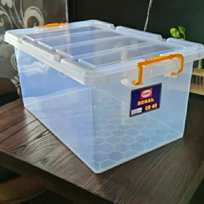 

TERMURAH - box container kontainer 10 15 35 45 46 130 transparan bening