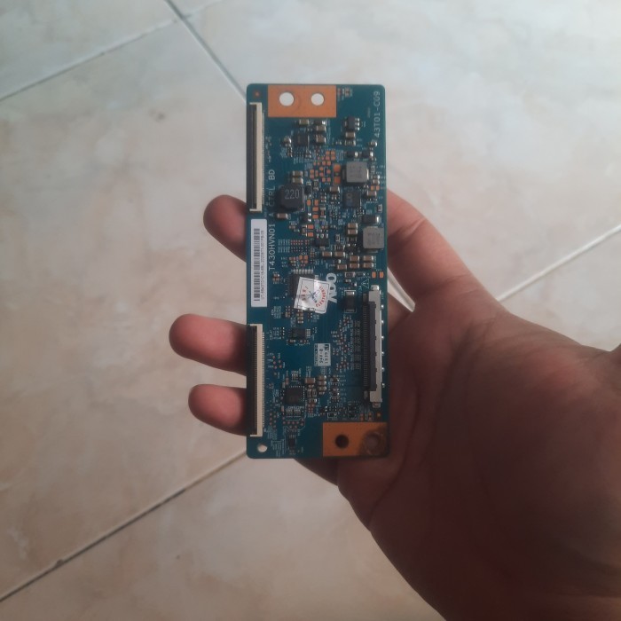 T CON - TIKON - TCON - TICON LOGIC BOARD TV LED POLYTRON 43 INCH