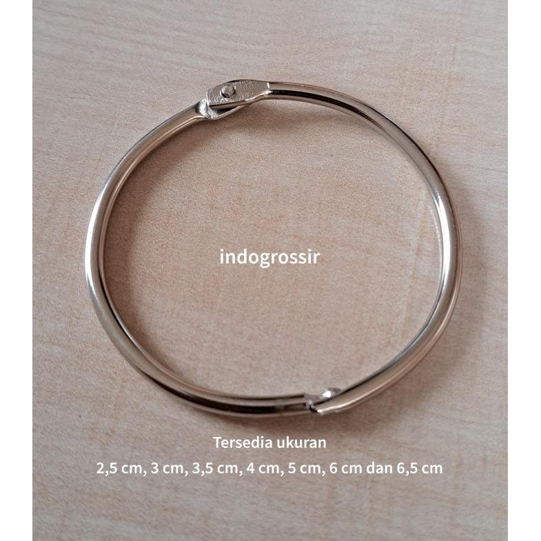 

TERMURAH - Ring buka tutup ring binder isi 144 pcs ukuran 5 cm