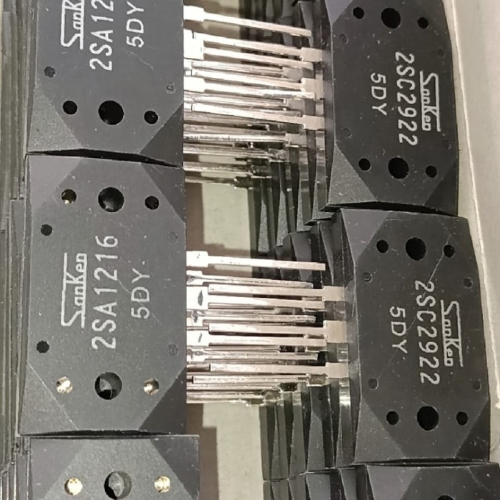 TR SANKEN 5DY 2SA1216-2SC2922 BARANG ORIGINAL SUPER JUAL SEPASANG
