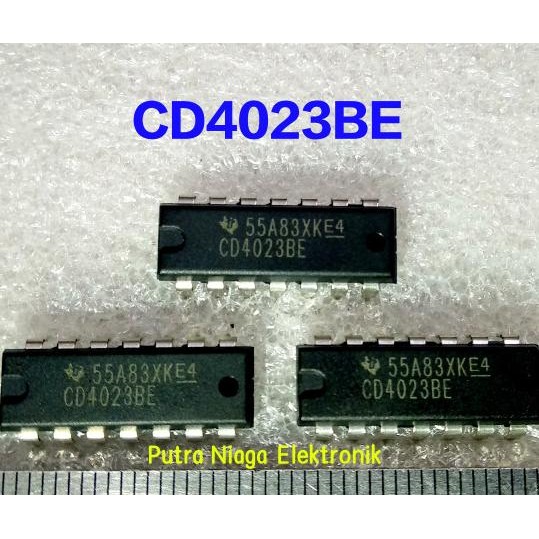 

ic CD4023BE Dip 14 pin CD4023 / TC4023 / HEF4023 / HCF4023 putr4n Segera Beli