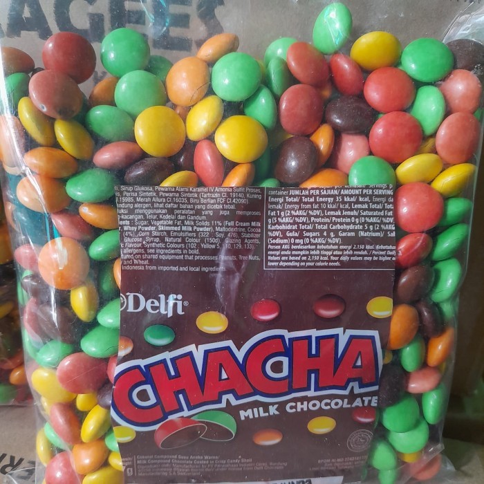 

Cokelat Chacha Milk - Coklat Delfi Original- Kiloan - 1 Kg - 1000 Gr Terbaru