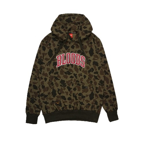 Bloods Reg Sweater Hoodie Flazer 02 Green Amry