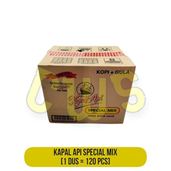 

Kapal Api Special Mix Kopi 25 G - 1 Dus / 120 Pcs Promo