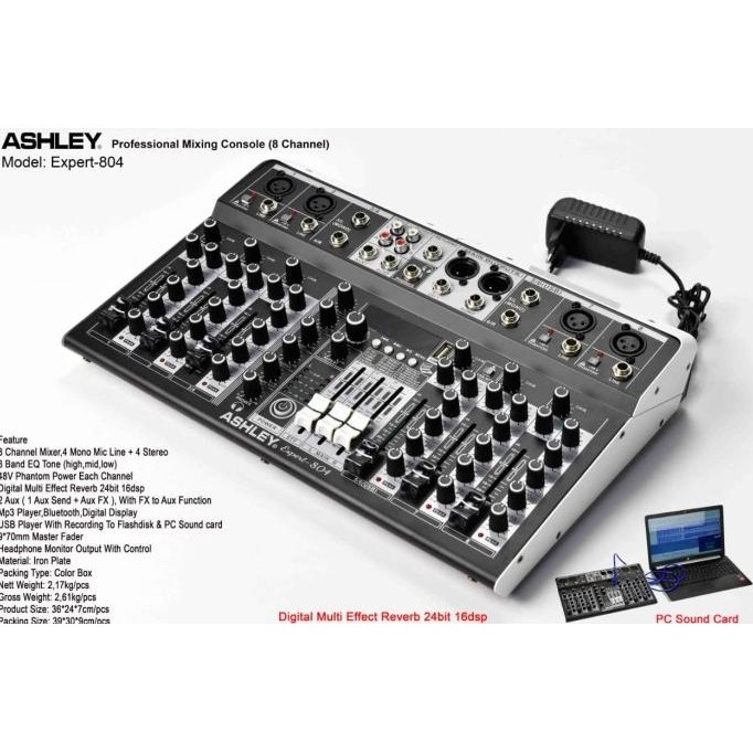 mixer ashley expert804 expert 804