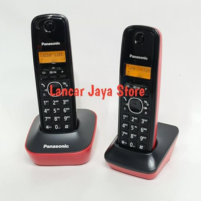 telepon wireless panasonic kx-tg1612/cordless panasonic kx-tg1612 ori stok terbatas